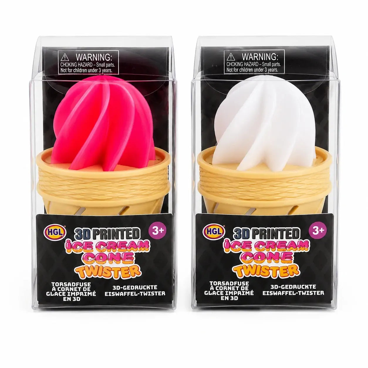 3D Printed Ice Cream Cone Twister-3D Printed Ice Cream Cone Twister