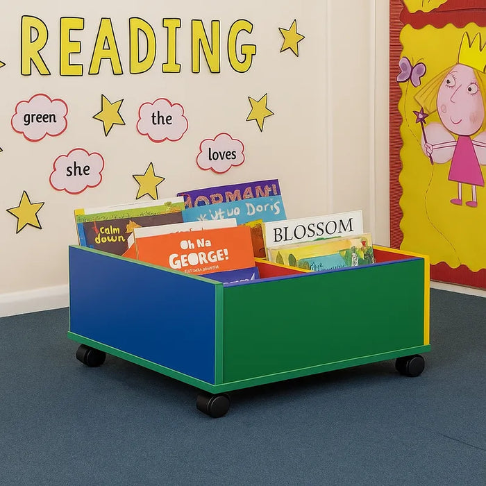 4 Bay Monarch Kinderbox Colourful Storage Unit-4 Bay Monarch Kinderbox Colourful Storage Unit
