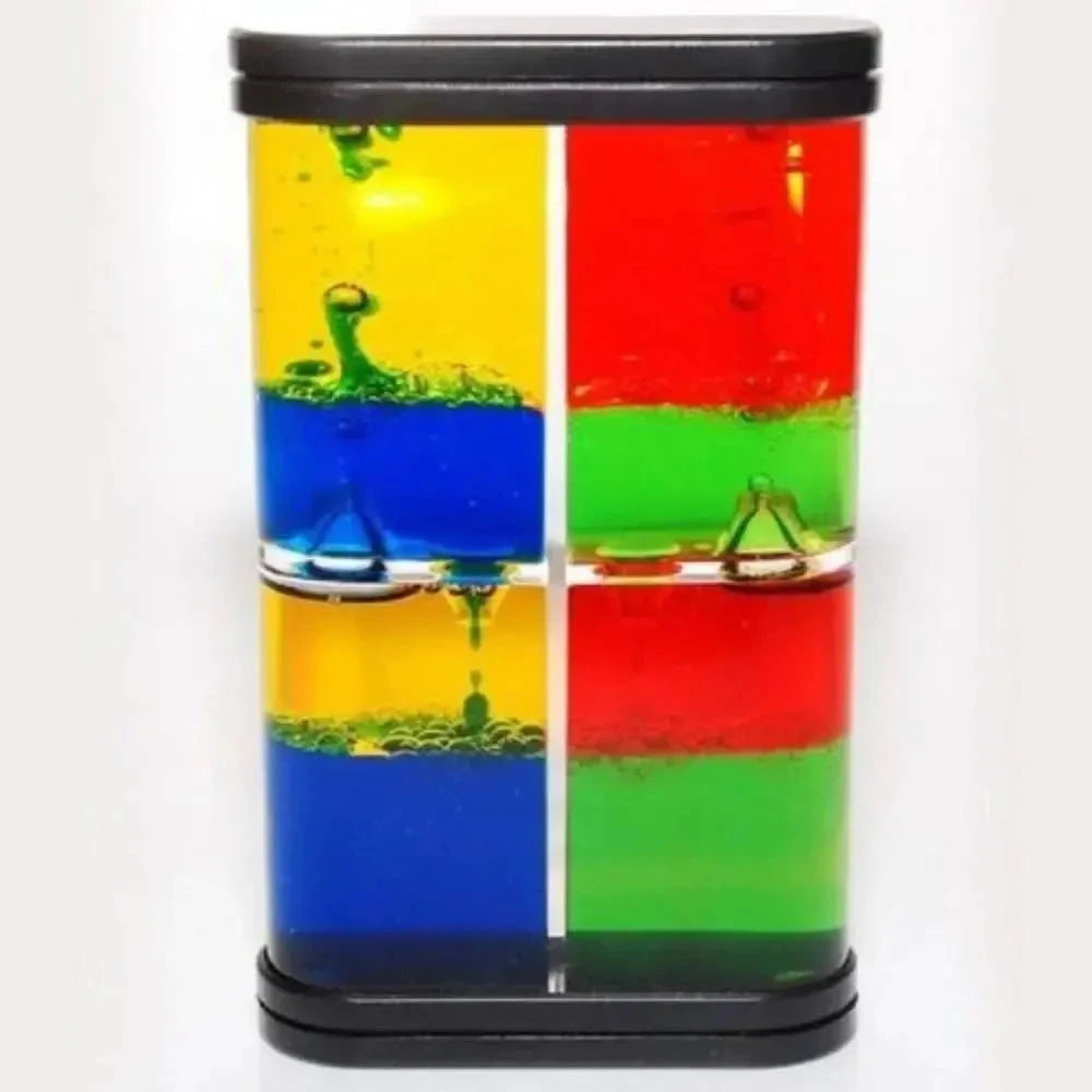 Liquid Timer Science Project FOUR COLOUR LIQUID TIMER,exploreyoursenses timers, sensory toy ...