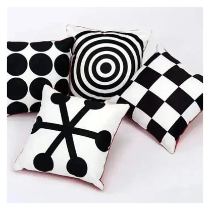 4 Pack Geometric Perception Cushion-4 Pack Geometric Perception Cushion