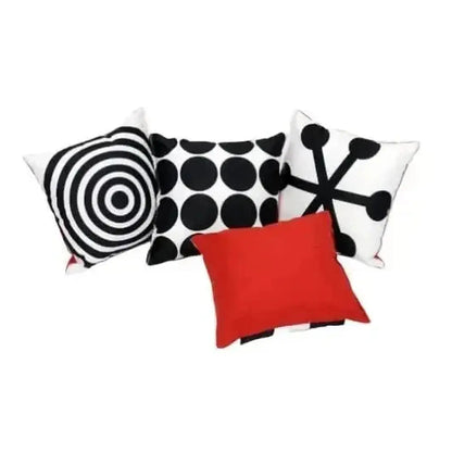 4 Pack Geometric Perception Cushion-4 Pack Geometric Perception Cushion