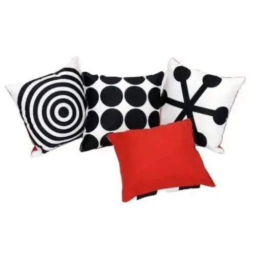 4 Pack Geometric Perception Cushion-4 Pack Geometric Perception Cushion