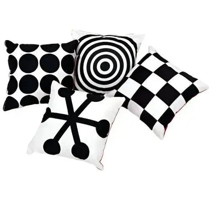 4 Pack Geometric Perception Cushion-4 Pack Geometric Perception Cushion