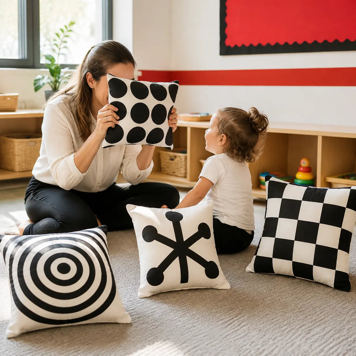 4 Pack Geometric Perception Cushion lifestyle image 7