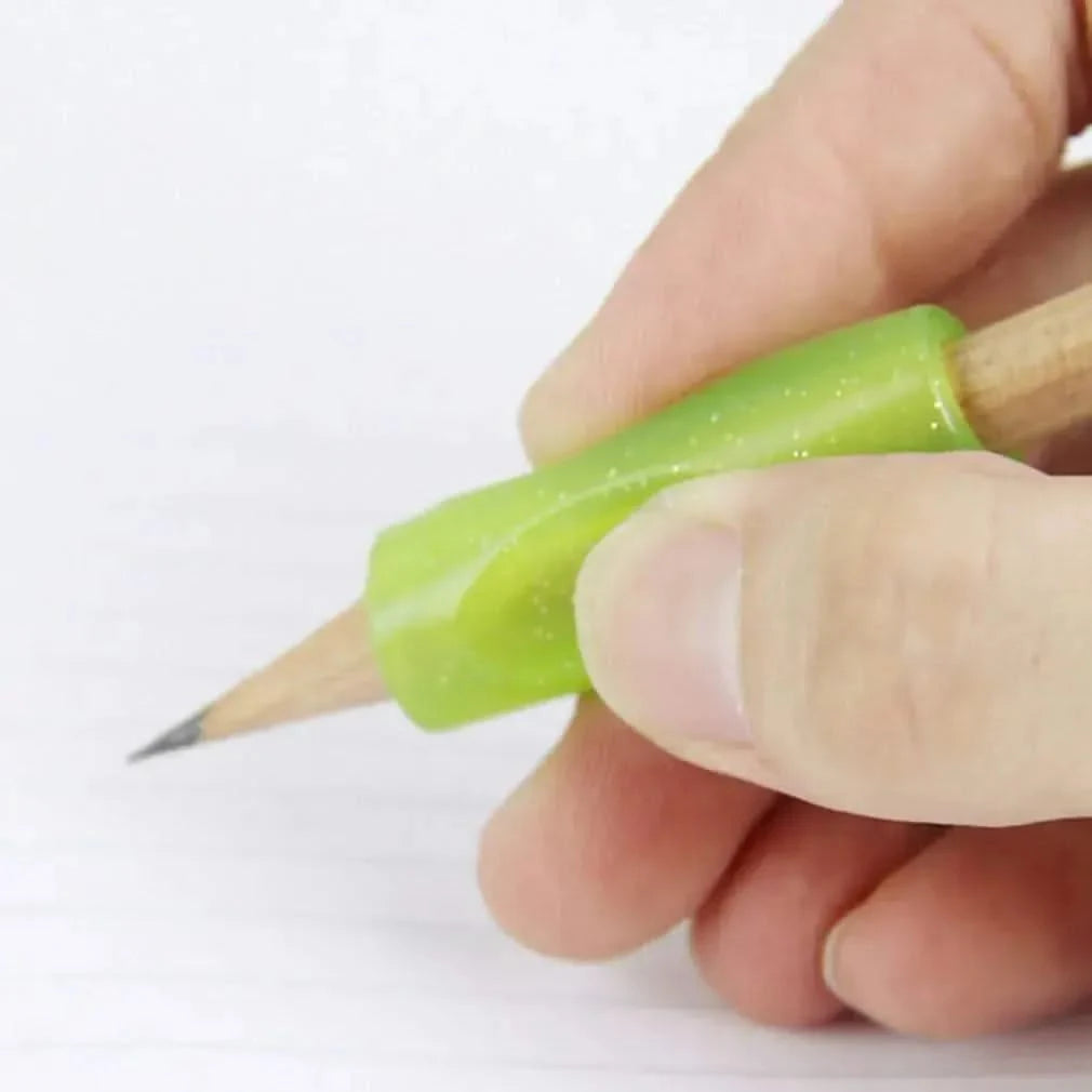 4 Pack Shimmer Style Pencil Grip-4 Pack Shimmer Style Pencil Grip