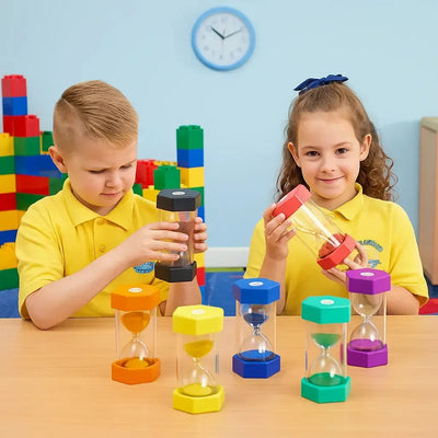 4 Pack Special Needs Sand Timer Kit-4 Pack Special Needs Sand Timer Kit