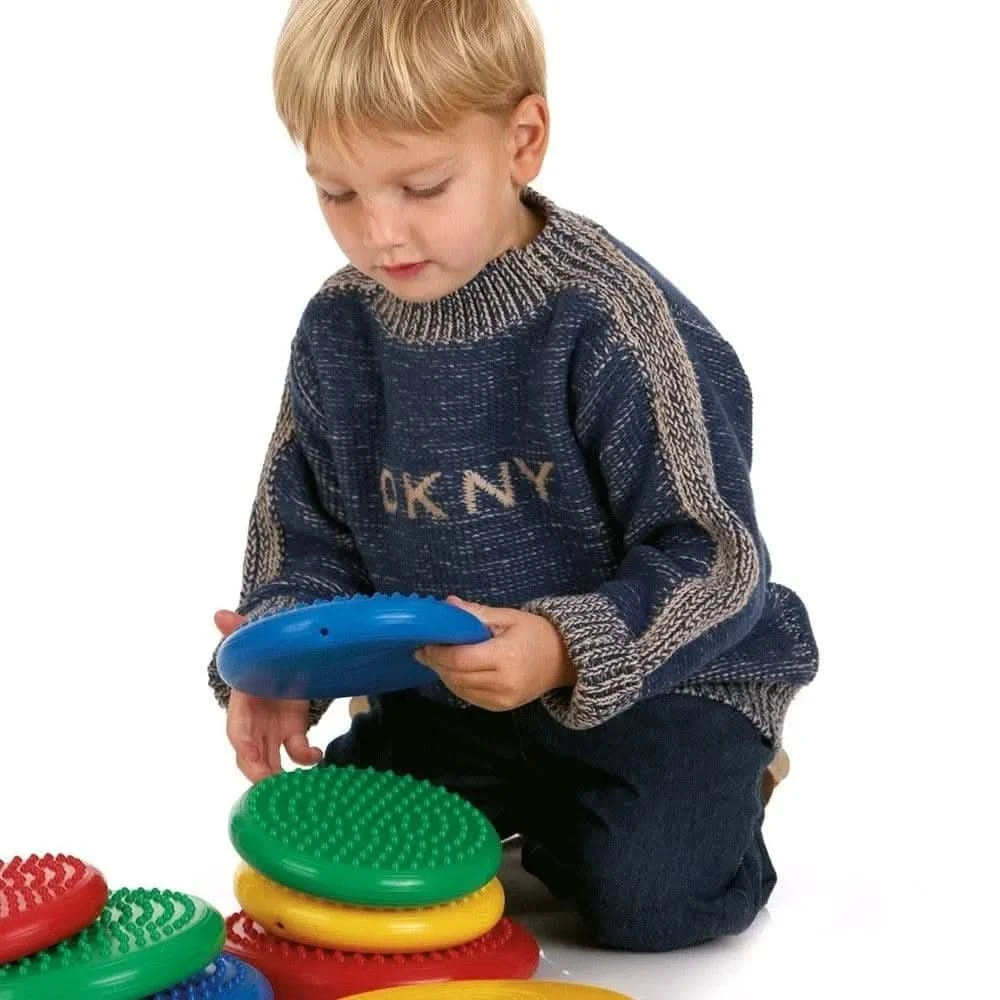 4 Pack Textured Balancing Discs-4 Pack Textured Balancing Discs