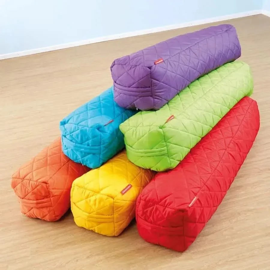 4 Seater Quilted Bean Bag Bench-4 Seater Quilted Bean Bag Bench