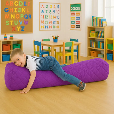 4 Seater Quilted Bean Bag Bench-4 Seater Quilted Bean Bag Bench