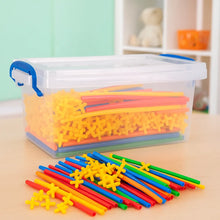 400 Piece Connecting Straws Tub-400 Piece Connecting Straws Tub