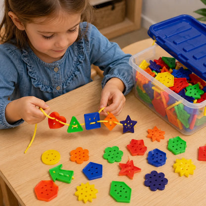 444 Piece Shape Number and Geometry Buttons Set-444 Piece Shape Number and Geometry Buttons Set