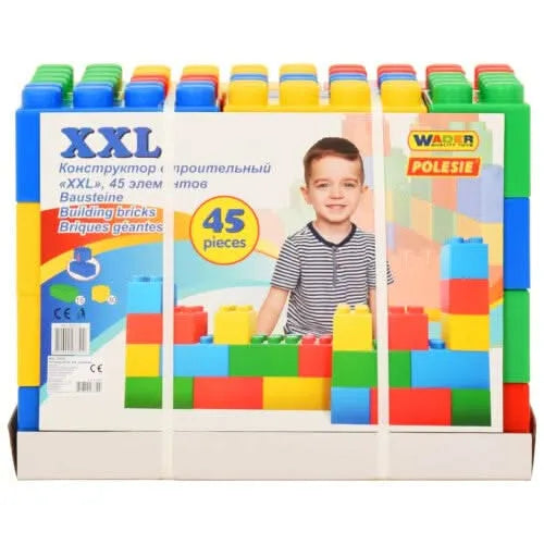 45 Piece XXL Blocks-45 Piece XXL Blocks