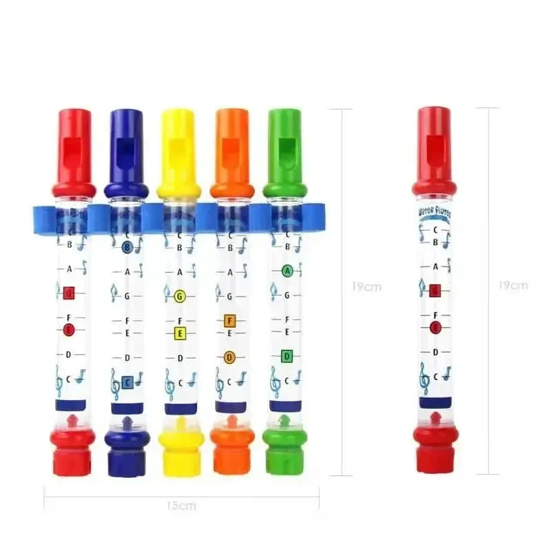 5 Pack Bath Water Flutes-5 Pack Bath Water Flutes