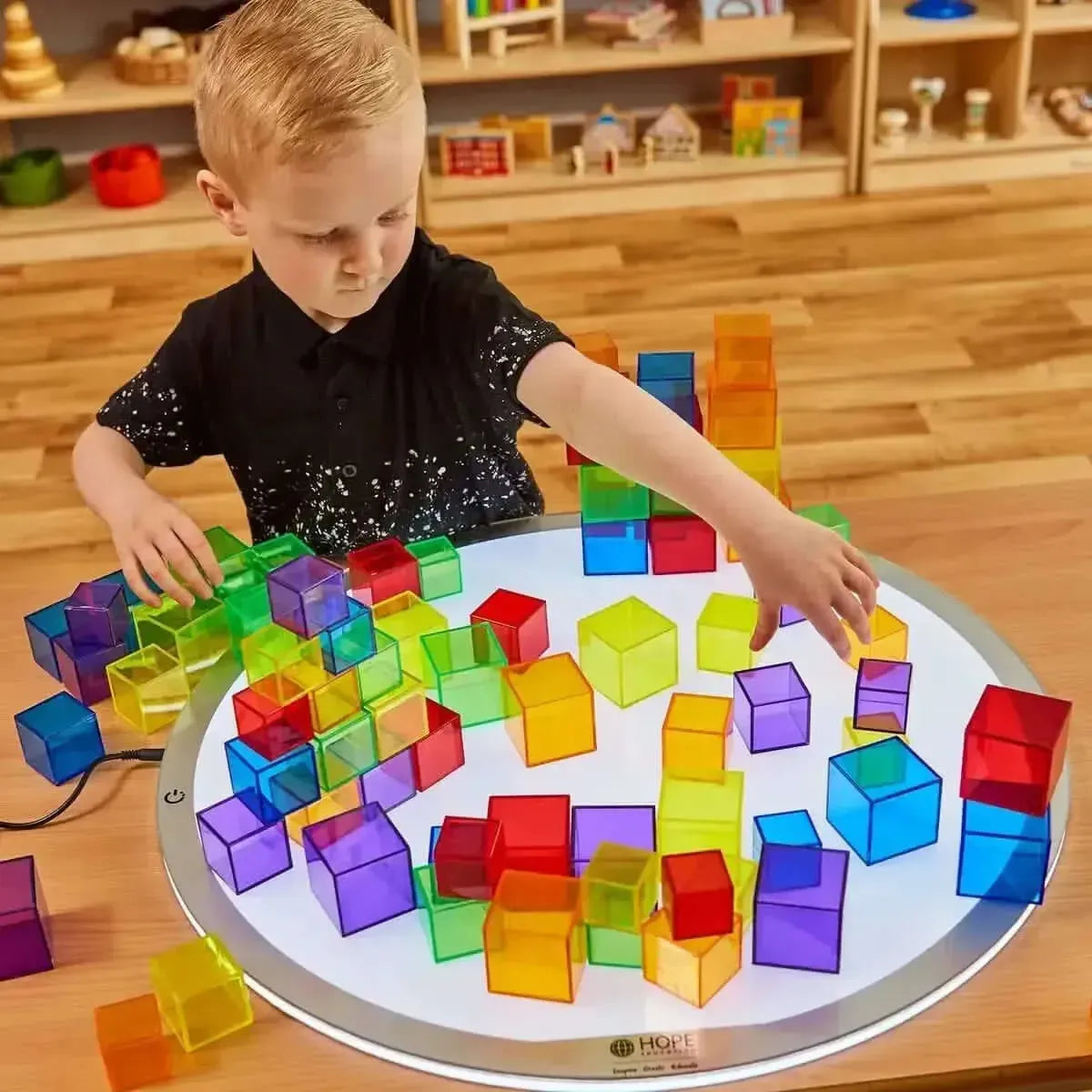 54 Pack Translucent Cube Set-54 Pack Translucent Cube Set