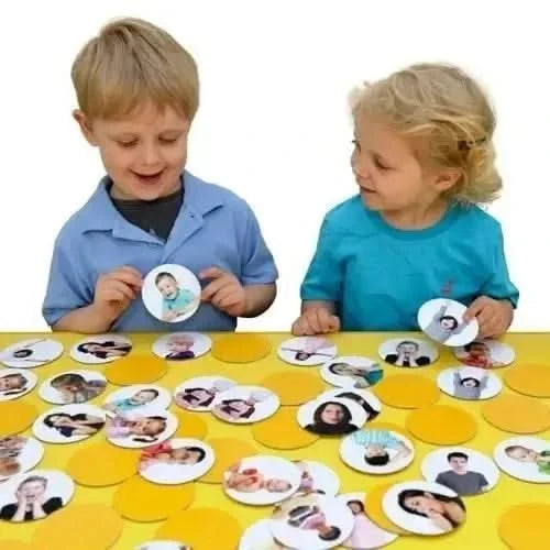 56 Pack Matching Pairs Feelings and Emotions-56 Pack Matching Pairs Feelings and Emotions