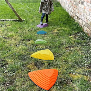 6 Pack Balance Riverstones Stepping Stones-6 Pack Balance Riverstones Stepping Stones