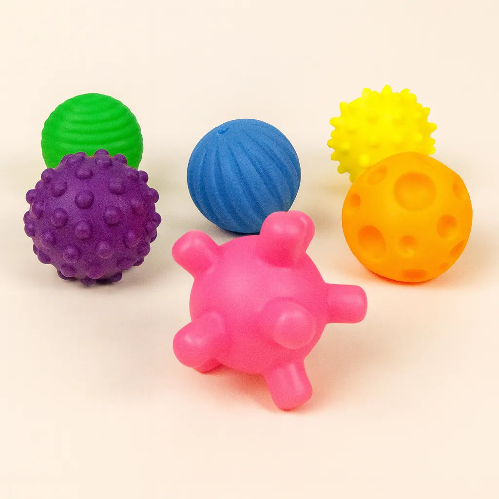 6 Pack Mixed Sensory Ball Set-6 Pack Mixed Sensory Ball Set
