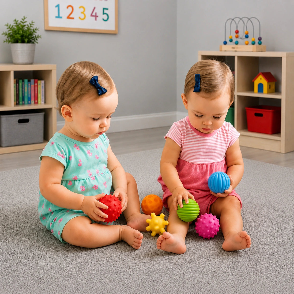 6 Pack Mixed Sensory Ball Set-6 Pack Mixed Sensory Ball Set