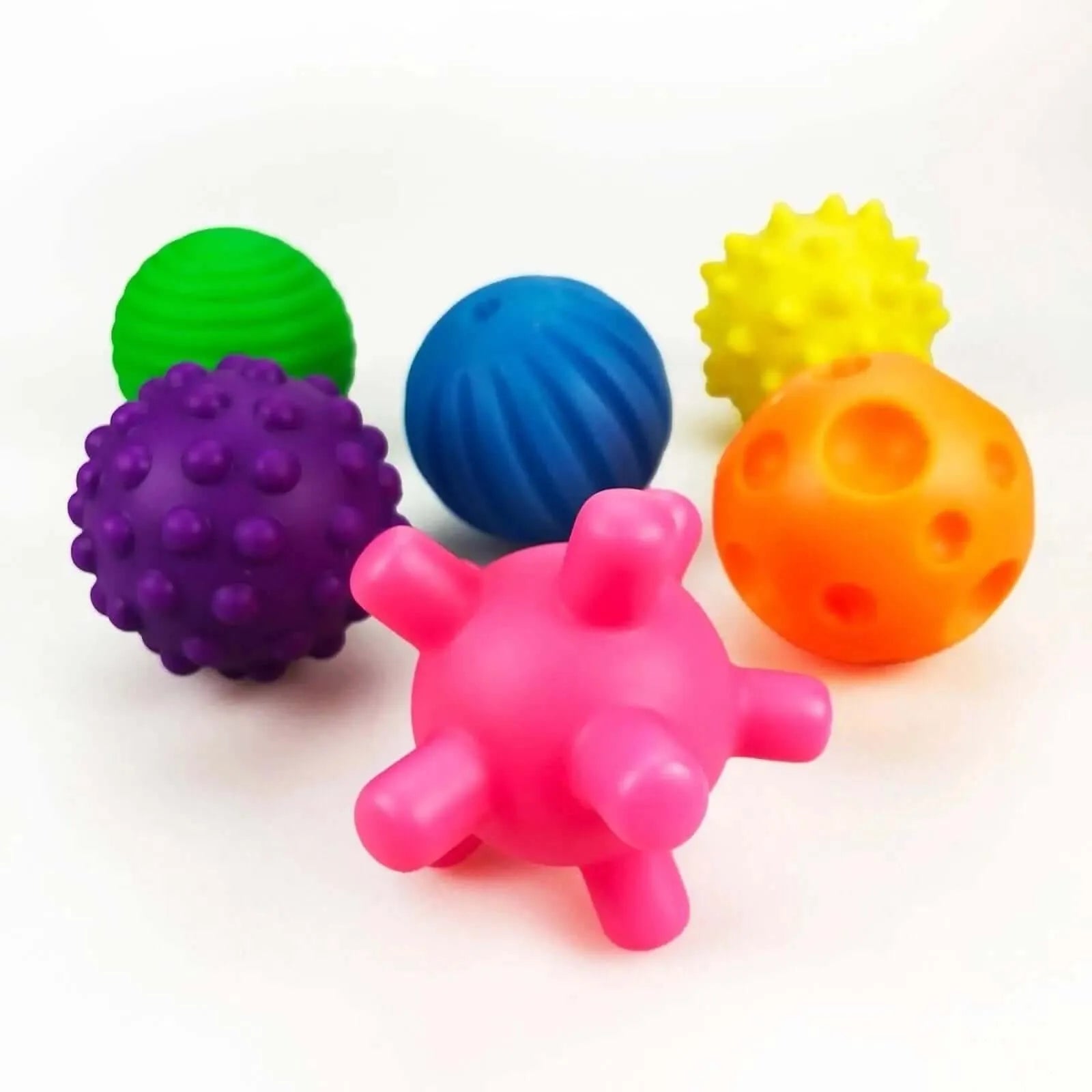 6 Pack Mixed Sensory Ball Set-6 Pack Mixed Sensory Ball Set