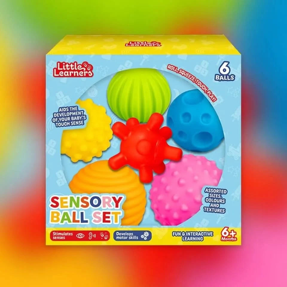 6 Pack Mixed Sensory Ball Set-6 Pack Mixed Sensory Ball Set