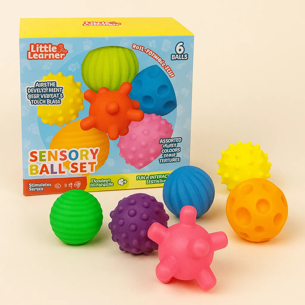 6 Pack Mixed Sensory Ball Set-6 Pack Mixed Sensory Ball Set