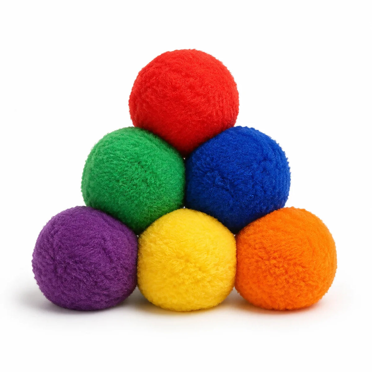 6 Pack of Fleece Balls-6 Pack of Fleece Balls