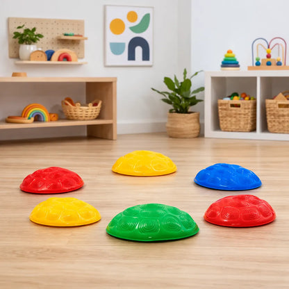6 Pack Textured Balancing Discs-6 Pack Textured Balancing Discs