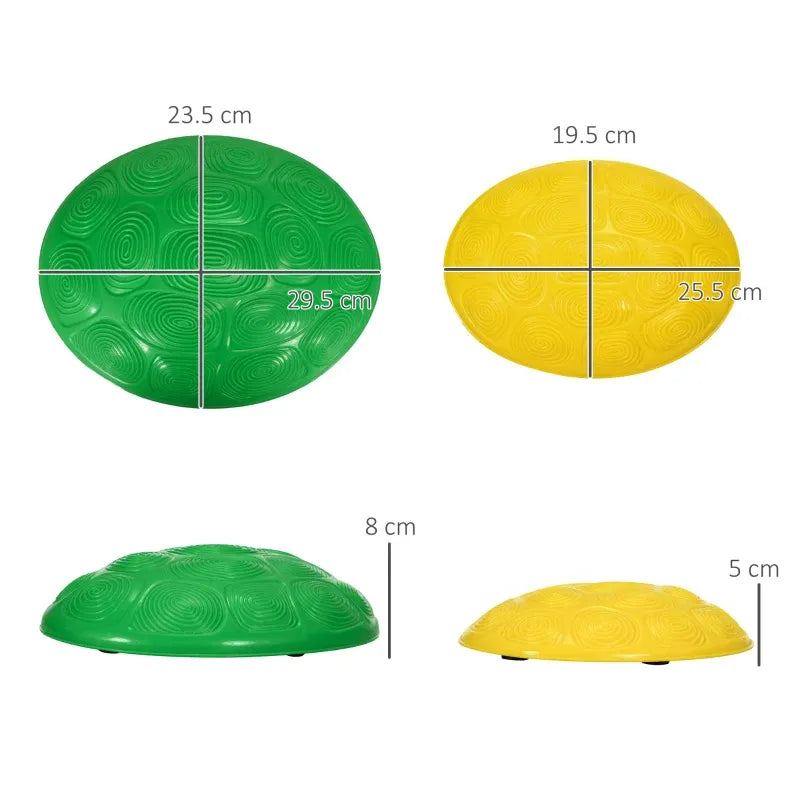 6 Pack Textured Balancing Discs-6 Pack Textured Balancing Discs