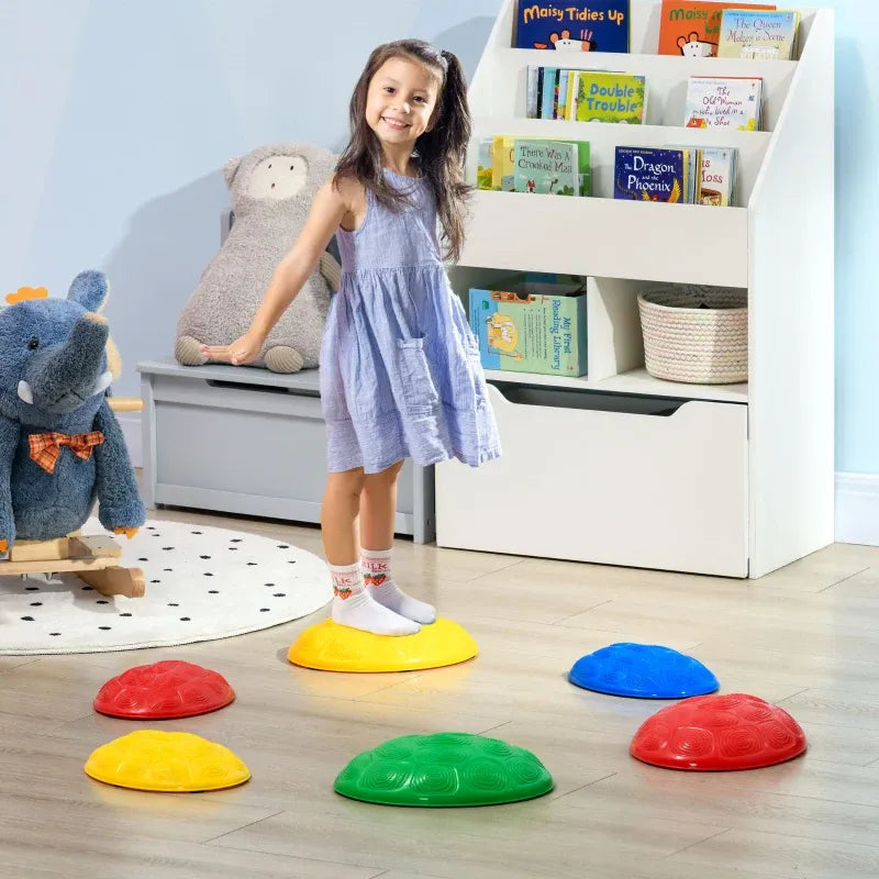 6 Pack Textured Balancing Discs-6 Pack Textured Balancing Discs