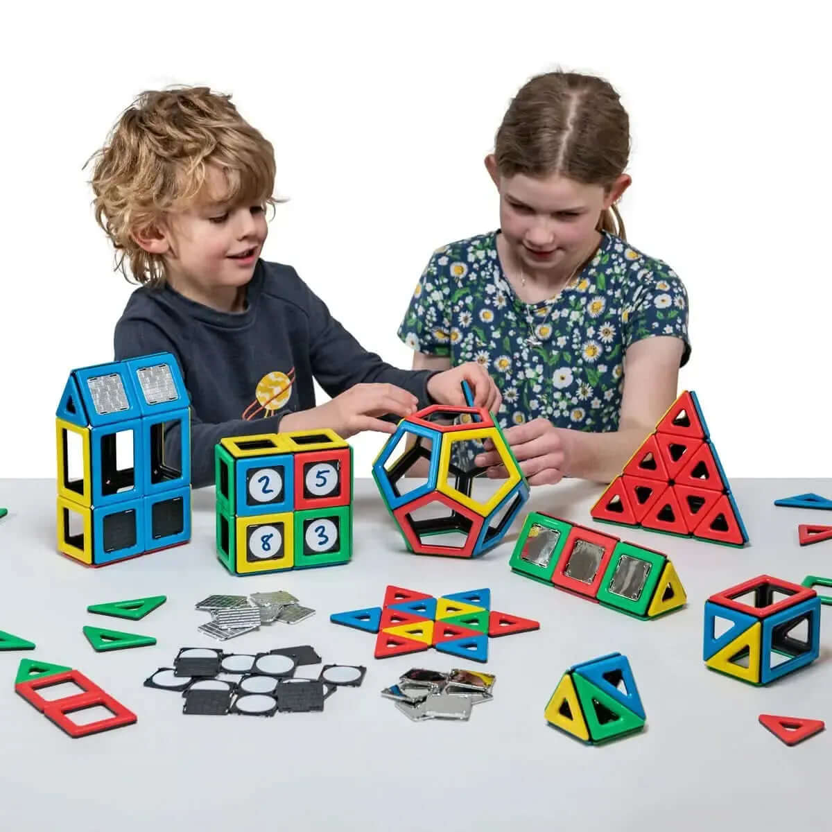 Magnetic Polydron Super Class Set-Magnetic Polydron Super Class Set
