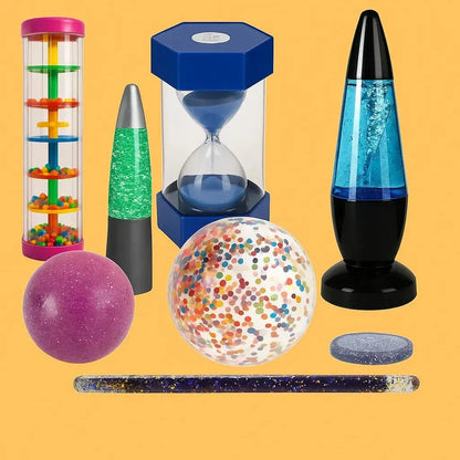 7 Piece Visual Fun Sensory Buddy Set-7 Piece Visual Fun Sensory Buddy Set