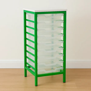 8 Single Tray Metal Storage Unit-8 Single Tray Metal Storage Unit