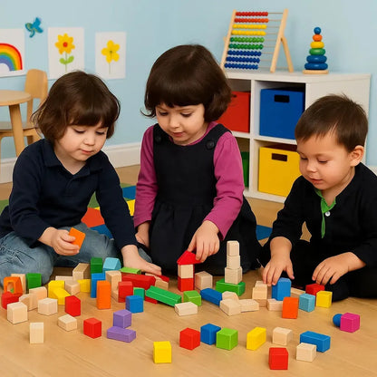 80 Wooden Blocks-80 Wooden Blocks