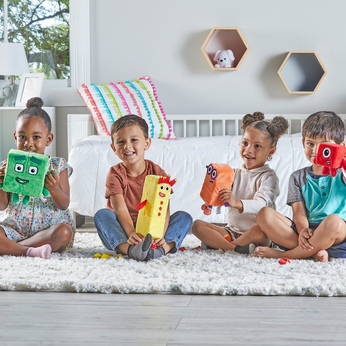 Numberblocks Three and Four Playful Pals