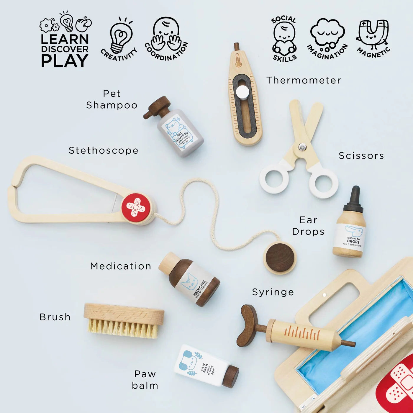 Animal Vet Set-Animal Vet Set