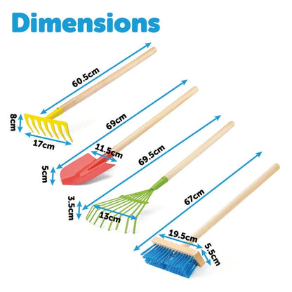 Little Roots 4 Piece Long Handle Tool Set