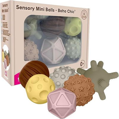 Edushape Baby Sensory Balls Boho Chic