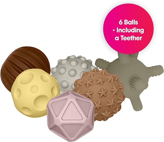 Edushape Baby Sensory Balls Boho Chic
