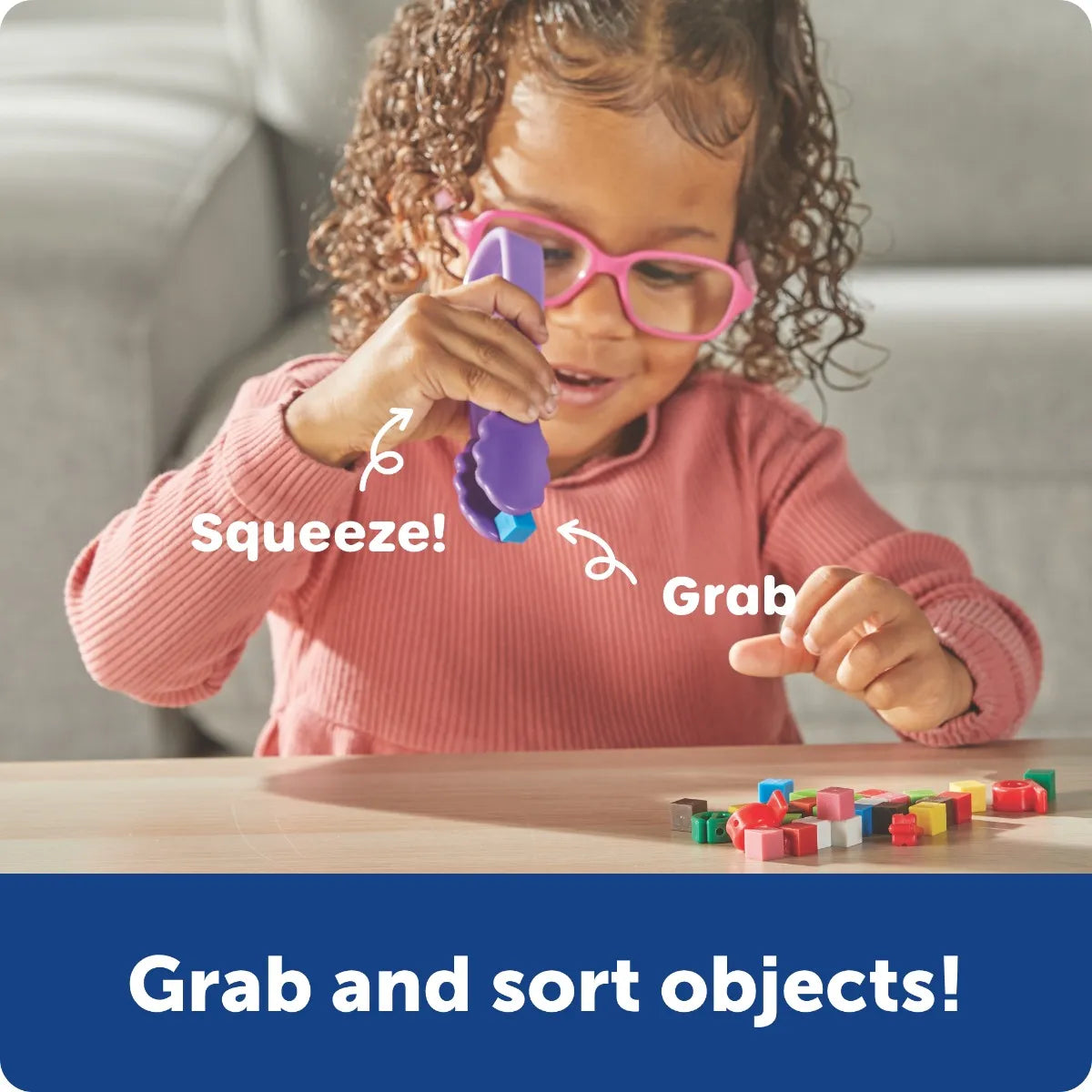 Learning Resources Flex-Grip Tongs