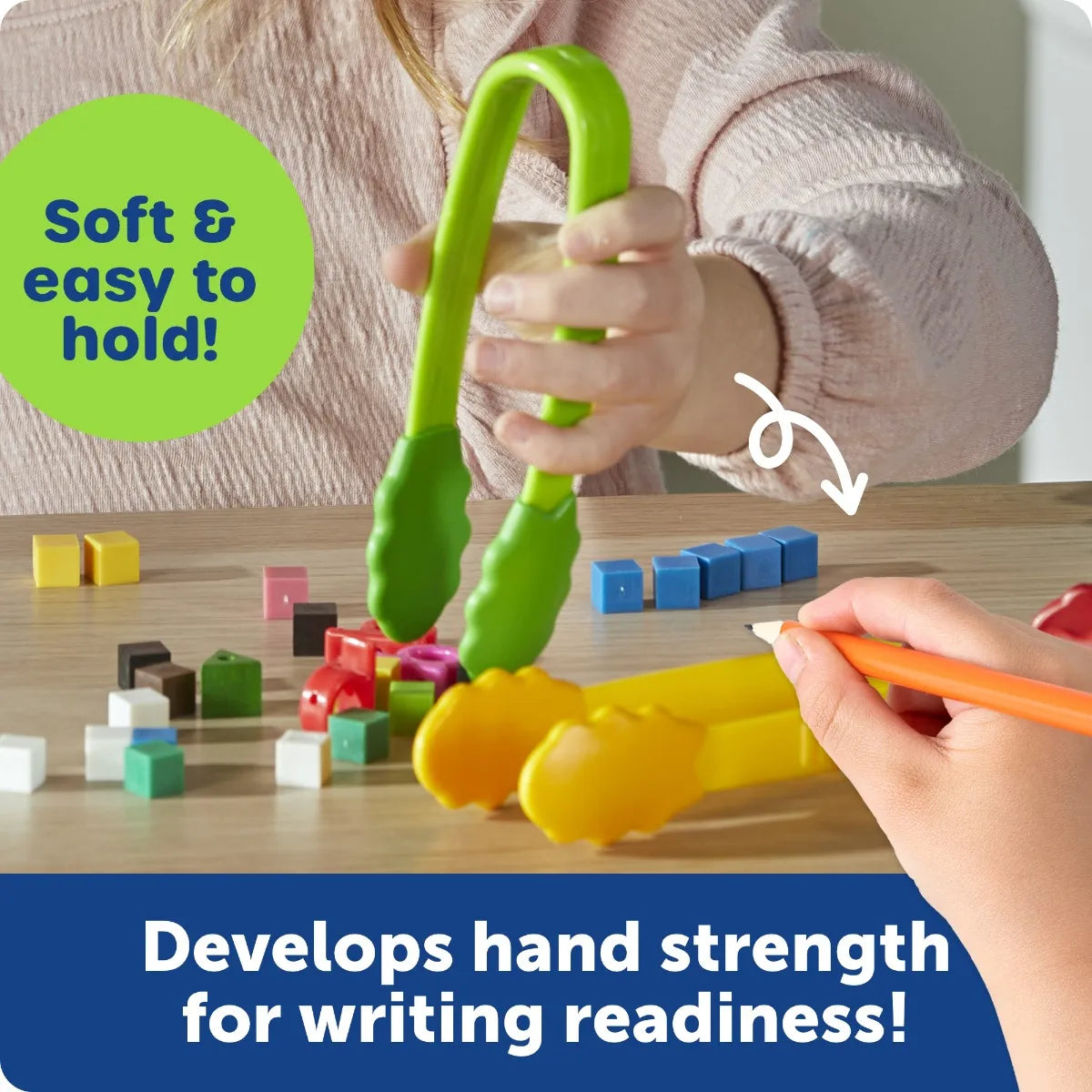 Learning Resources Flex-Grip Tongs