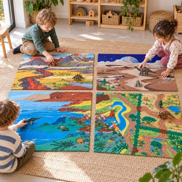 Landscapes Play Mats Pk4