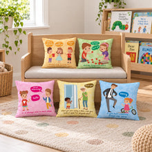 Good Manners Cushions – Pack of 5