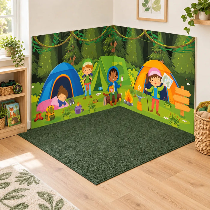 Imaginative Play Summer Camp Activity Corner