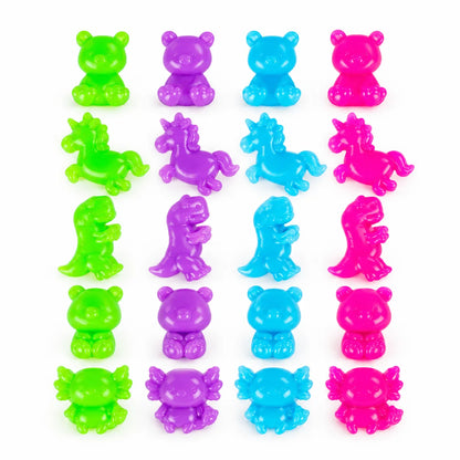 Scrunchems Sticky Squishy Animals 20 Pack