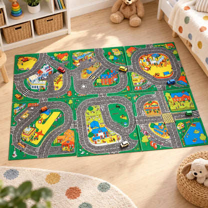 Set 6 Roadway Playsquares