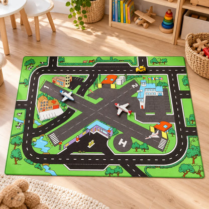 Airport & Roadway Playmat
