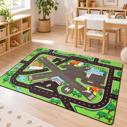 Airport & Roadway Playmat