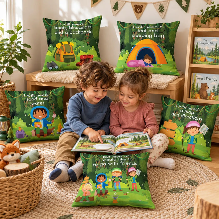 Imaginative Play Summer Camp Cushions – Pack of 5