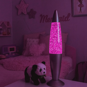 Glitter Lamp Pink