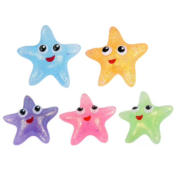 Glitter Maltose Squeeze Star
